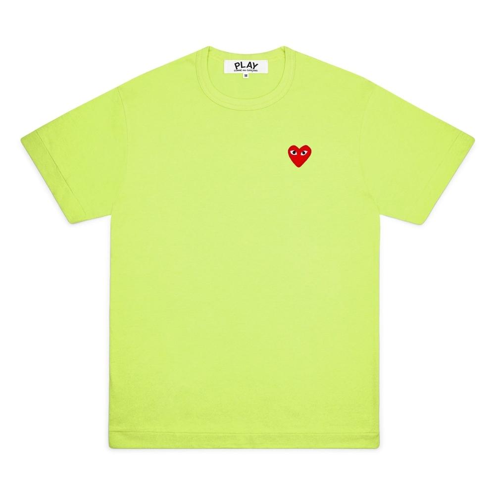 

PLAY Comme des Garc ons PLAY CDG Men T Shirt Green AZ T272 051