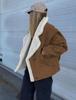 Stylish, Loose-fitting, Warm, Retro- Lamb Wool Coat For Women