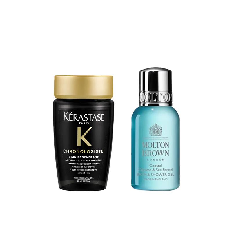 Kérastase Chronologiste Shampoo & Molton Brown Duschgel Reiseset