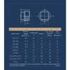 1 unidad 1/8" 1/4" 3/8" 1/2" 3/4" 1" 1-1/4" 1-1/2" 2" Pt Npt Macho Acero Inoxidable 304 Tapa Tapón de Extremo Cuadrado Accesorio de Tubería