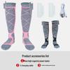 Heated Winter Socks - Rechargeable Electric Warmers for Cycling, Skiing & Fishing