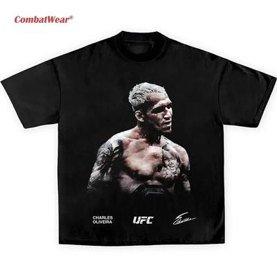 MMA Fighter Graphic T-Shirt Boxing Streetwear Unisex Sports Tee