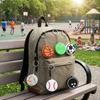 Ball Keyboard Keychain Fidget Toys Push Bubble Stress Relief Sensory Toys Basketball Football Keyboard Clicker For Kids Adults