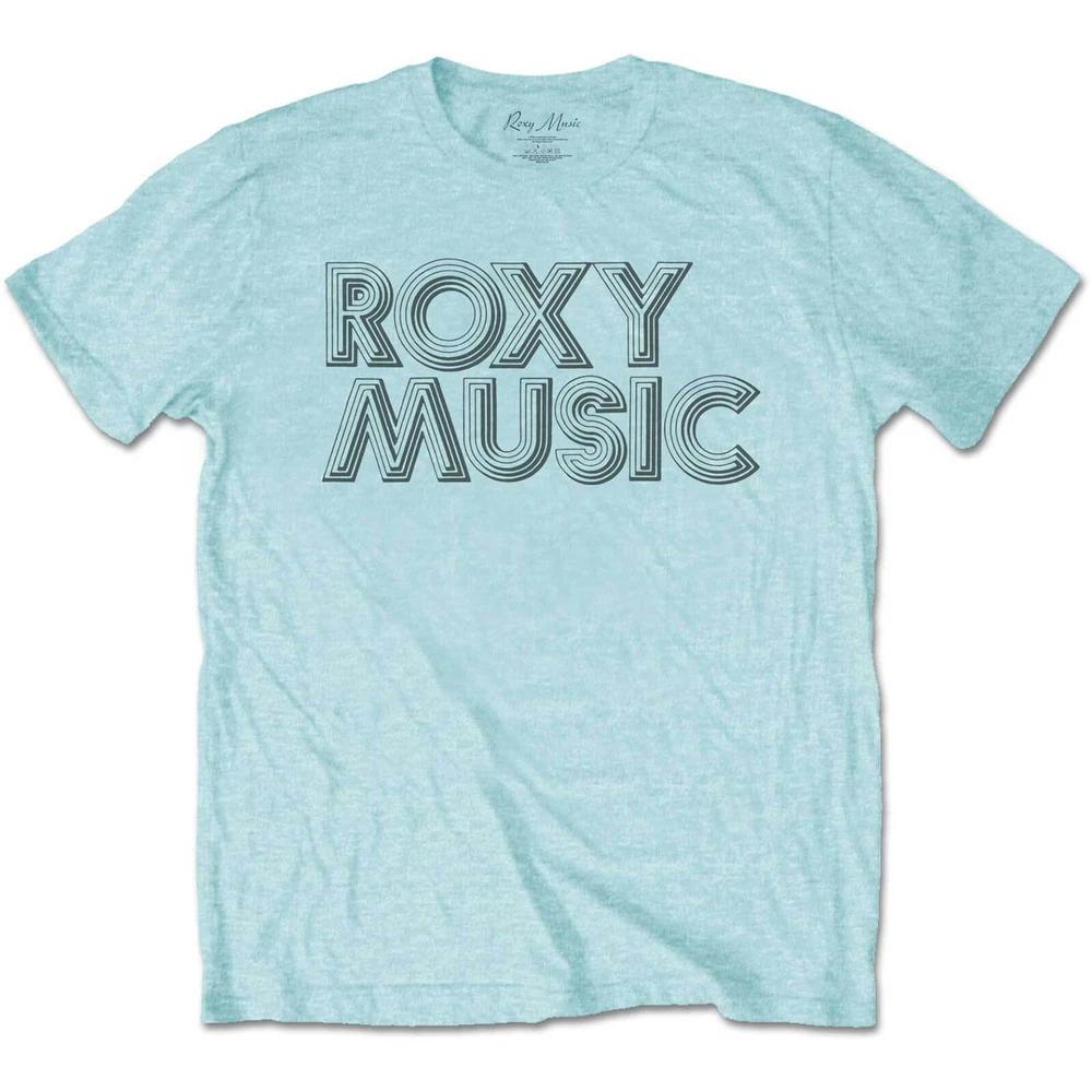 Roxy Music Unisex Tshirt Disco Logo S