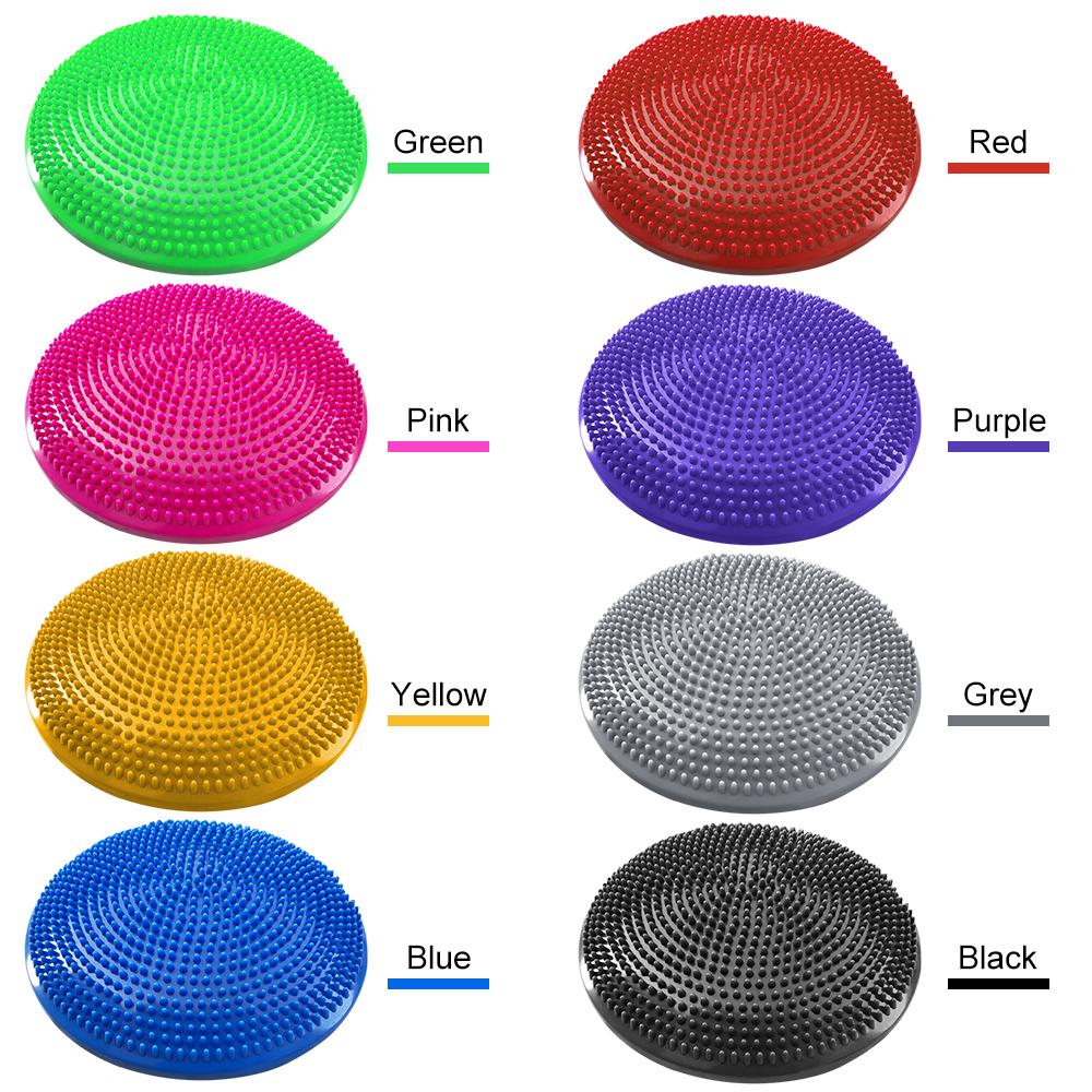 33CM   Balance Disc Inflatable Stability   Cushion   Hand Pump