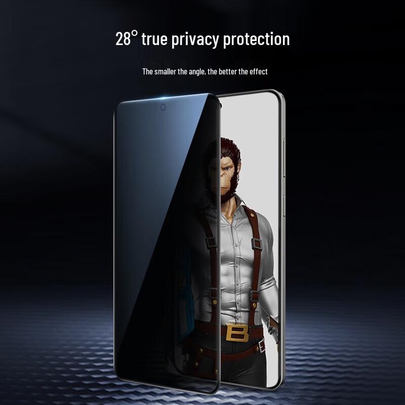 Mr. Blue Ape Samsung S25 Edge 28° Privacy Tempered Glass Protector