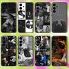 Swag J-Justin B-Bieber Pouzdro na telefon Pro Samsung S25,S24,S21,S22,S23,S30,Ultra,S20,Plus,Fe,Lite,Note,10,9,5G Černý kryt
