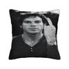 Dexter Morgan Blood Never Lies TV Show Poster  Pillowcases  Funny Pillow Case For Couch Sofa Bedroom Comfy Pillow Cover