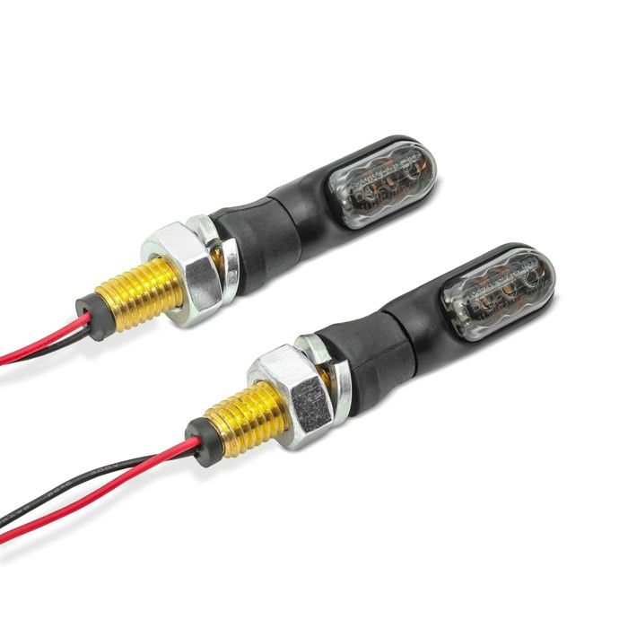 2x LED Motorradblinker Lumitecs KP16 2 Stück Rabatt-Set