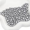 Abs Non-Porous Pearl Plated Colored Round Beads Loose Beads Beaded Handmade Diy Vanity Box Clothing Jewelry Decorative Materials