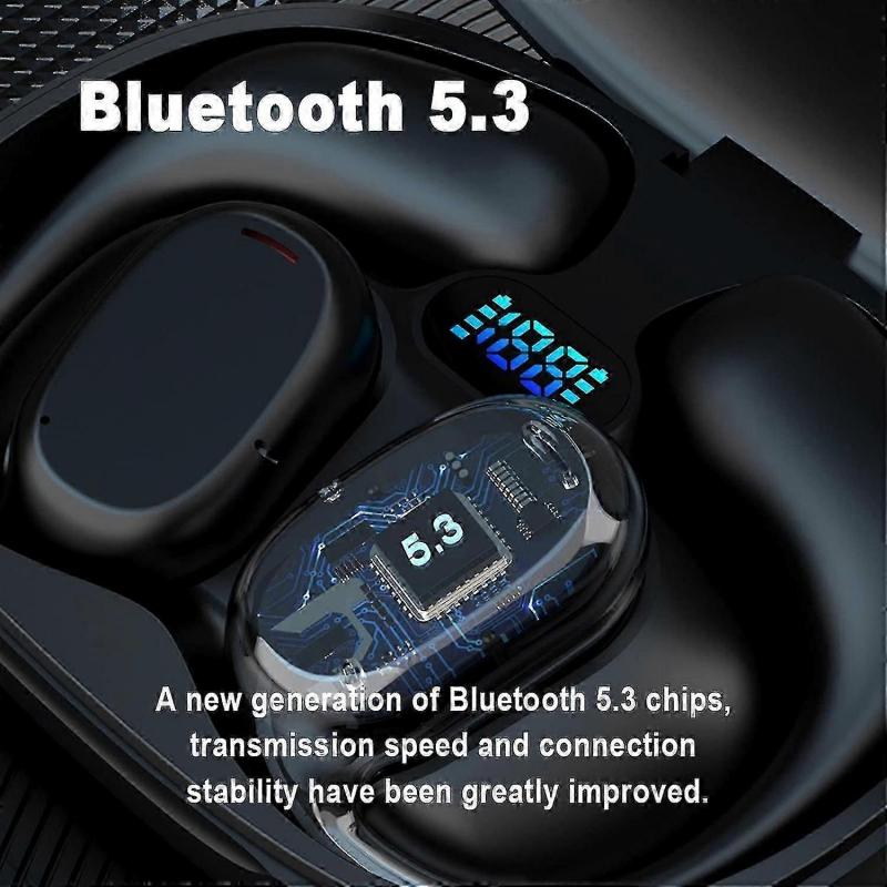 Wireless Ear-mounted Bluetooth Headphones, Non-in-ear Sports Headphones (white)