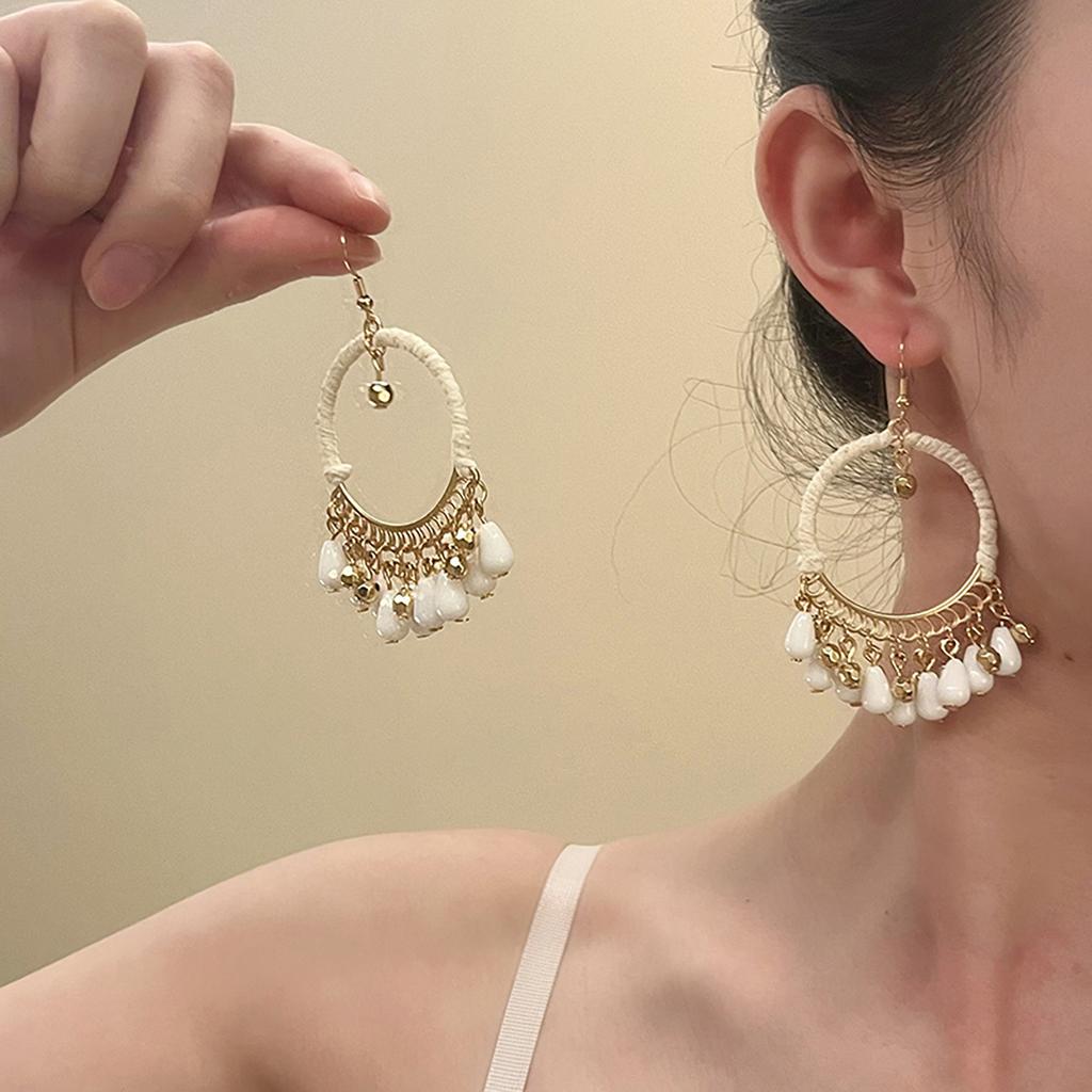 2pcs Fashion Drop Earrings For Women's Jewelry