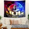 Personalized Jul rapper Background Tapestry,Custom Name Birthday Party,Multifunctional Wall Decoration for Home Decor,Various Occasions