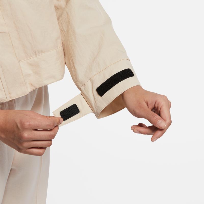 Nike Sportswear Essential Casual Sports Woven Short Jacket Women Jackets White DM6244-126