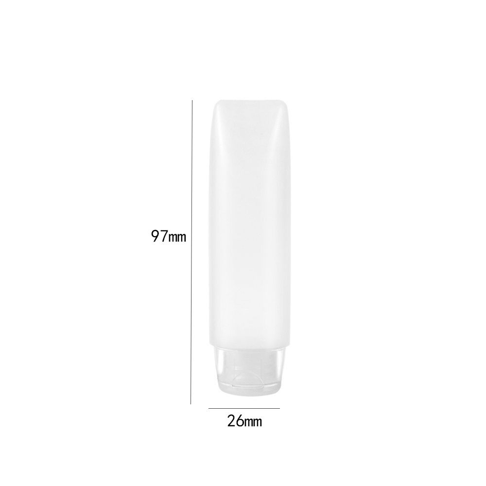 Cream 30/50ml Cosmetics Hose Bottle Squeeze Sub-bottle Jar Refillable Container Transparent-30ML