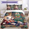 3pcs Duvet Cover Set (1*Duvet Cover + 2*Pillowcase, Without Core), Club Deportivo Guadalajara Print Soft All‑Season Bedding Set, Home Bedroom Decor Gi