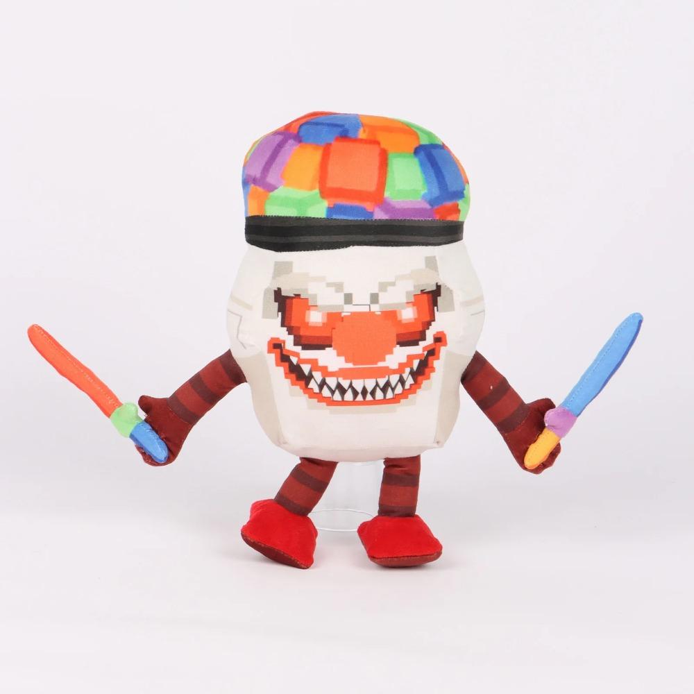 25cm Steal A Brainrot Esok Schule Plüsch Nr. 9 Haus Stofftier Plüsch Stofftier Spielzeug Kawaii Spielzeug für Kinder Weihnachtsgeschenke