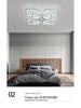 Acrylic Square Ceiling Light with Stepless Dimming for Living Room, Hotel, or Bedroom