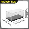 Acrylic Display Box Protector Crafts 5.51inch Toy Car Storage Organizer Mini Figure Case for