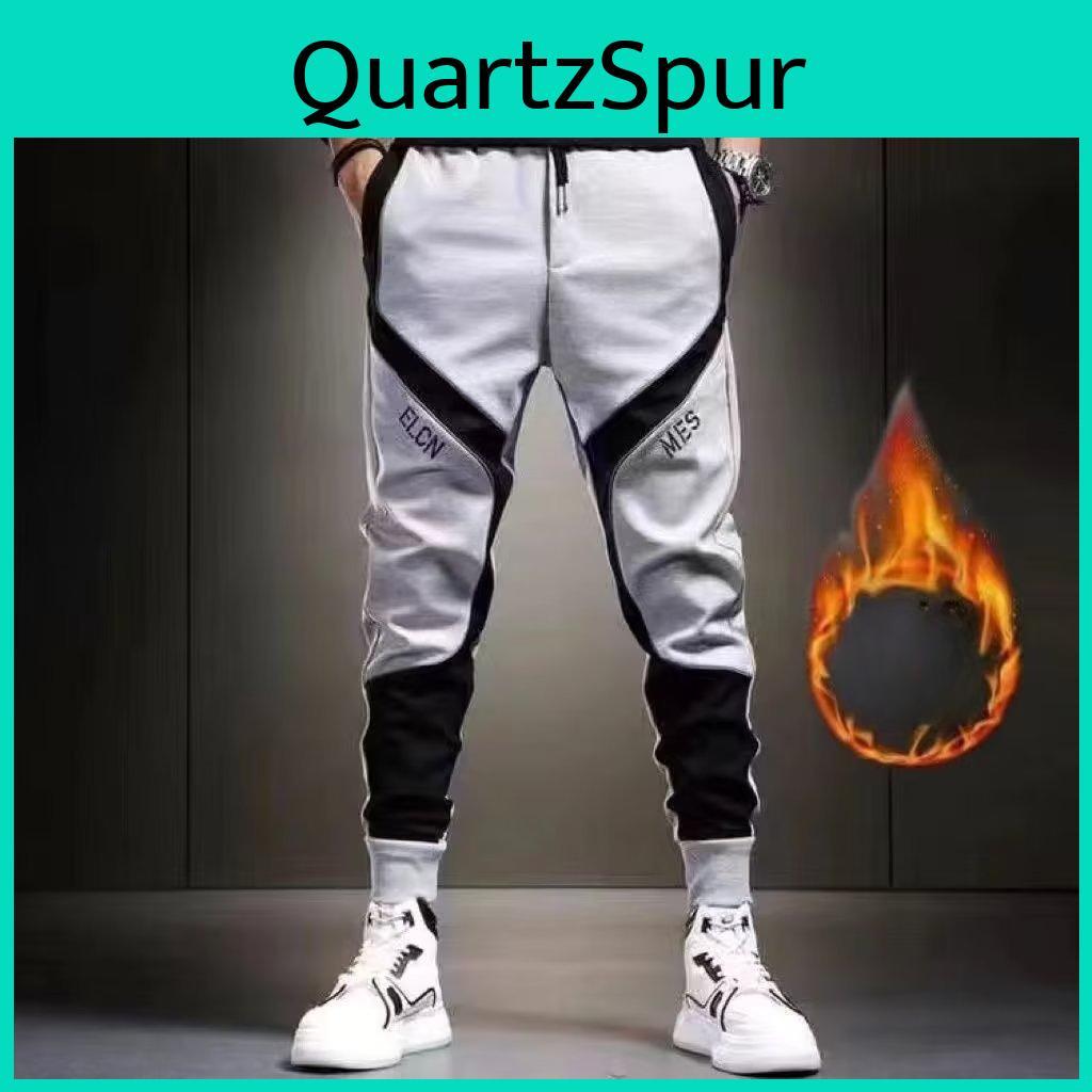 Pluhs Autumn Harem Winter Trousers Warm Sweatpants For Men Fashion Graphic Man Sports Pants Comfortable Streetwear Fleece Pants