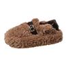 Mao Mao Shoes Women Wear Warm Doudou Shoes In Winter New Thick Soles Heightening Internet Celebrities Pregnant Women Cotton Shoes