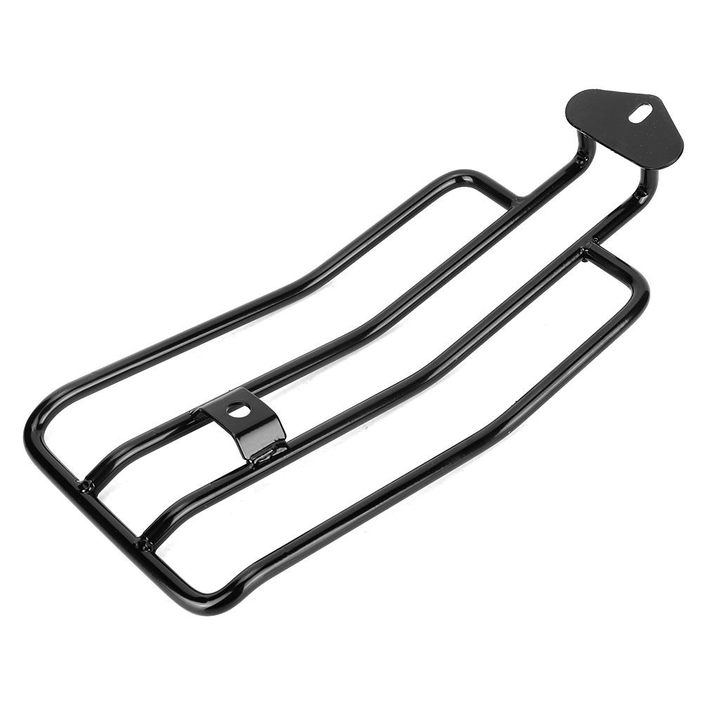 Retro Motorcykel Bakre Bagagehylla Hylla Tillbehör Passar för XL883 1200 X48Svart