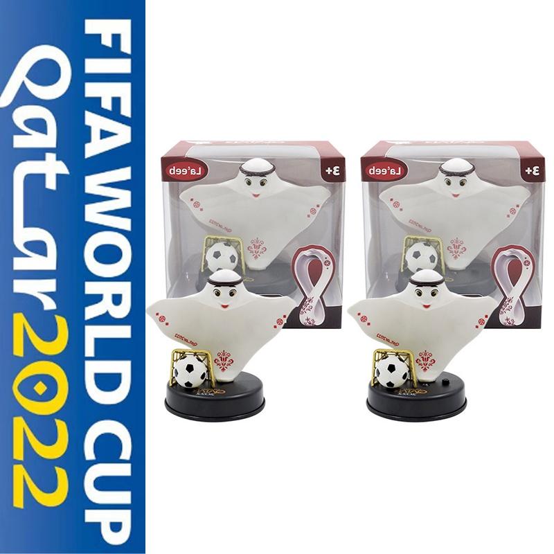 WK Qatar La'eeb Speelgoed Ornament Duurzaam En Schattig Woondecoratie Souvenirs Voor Voetbalfans