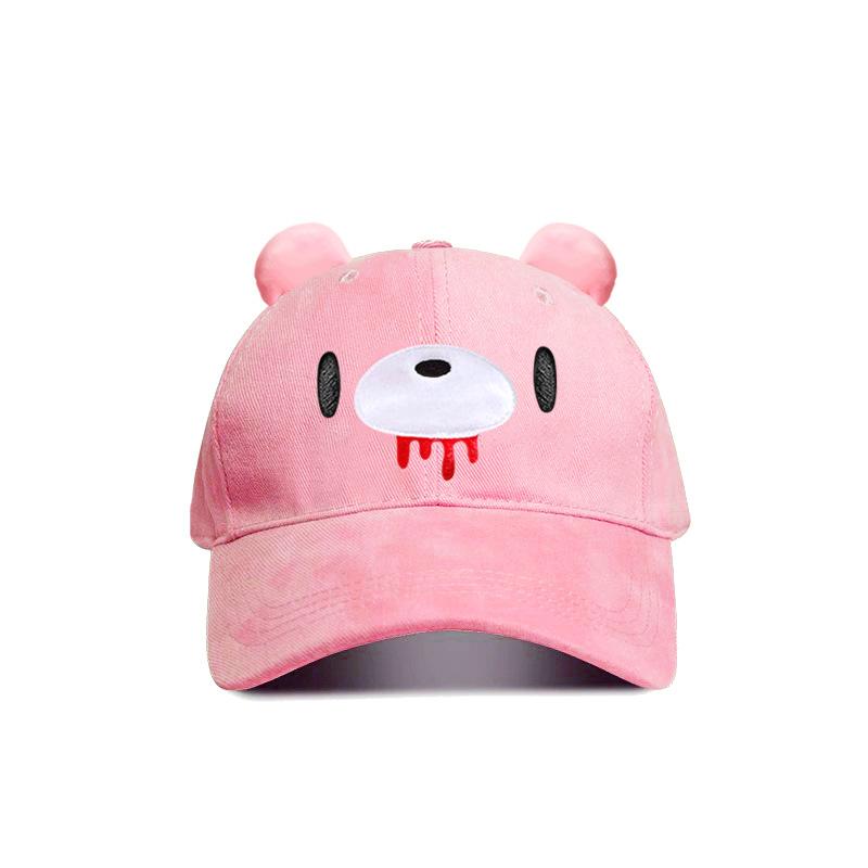 Four Seasons New European and American Cartoon Fashion Embroidery Breathable Personalized Street Trend Sunshade Hat
