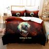 Set Letto Pianeti Singolo Gemello Matrimoniale Queen King Size Set Letto Adulto Bambino Camera da Letto Set Copripiumino universo spazio esterno Letto