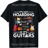 Funny Colorful Guitarist Guitar Music Lover Rock T Shirts Men Humor Streetwear Tee Shirt Short Sleeve Unisex Loose Clothing