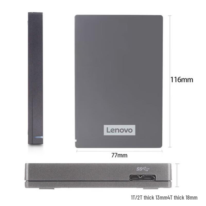 Lenovo F309 4TB USB3.0 2.5-inch Portable External Hard Drive