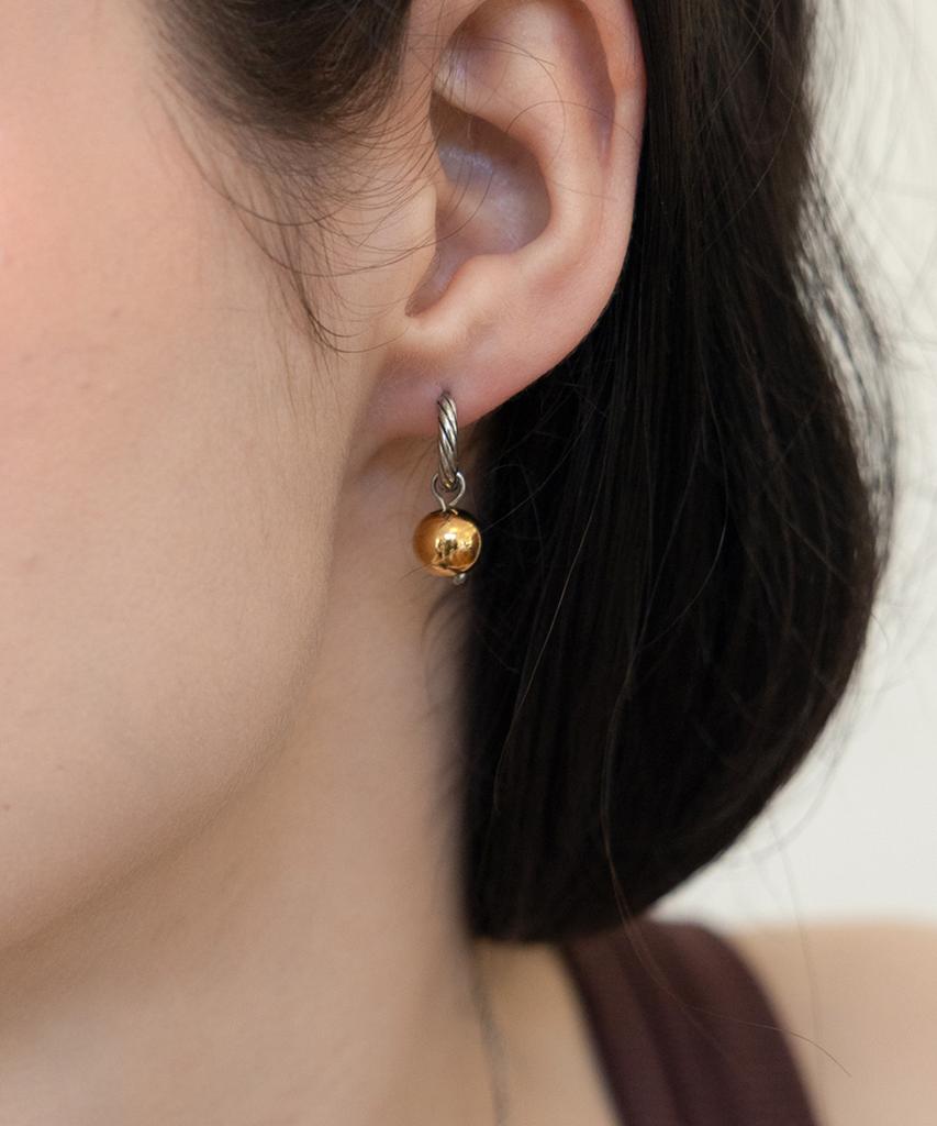 Merrymotive Twist Drop Earring