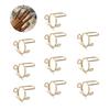 10pc Reusable Thin Nail Rings Women Daily Fingertip Decoration Protective Cover Trendy Ring Jewelry Gift To Girlfriend Manicure