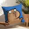 Cute Cartoon Capybara Pillow Case Home Living Room Decoration Linen Pillow Cases Cushion Cover