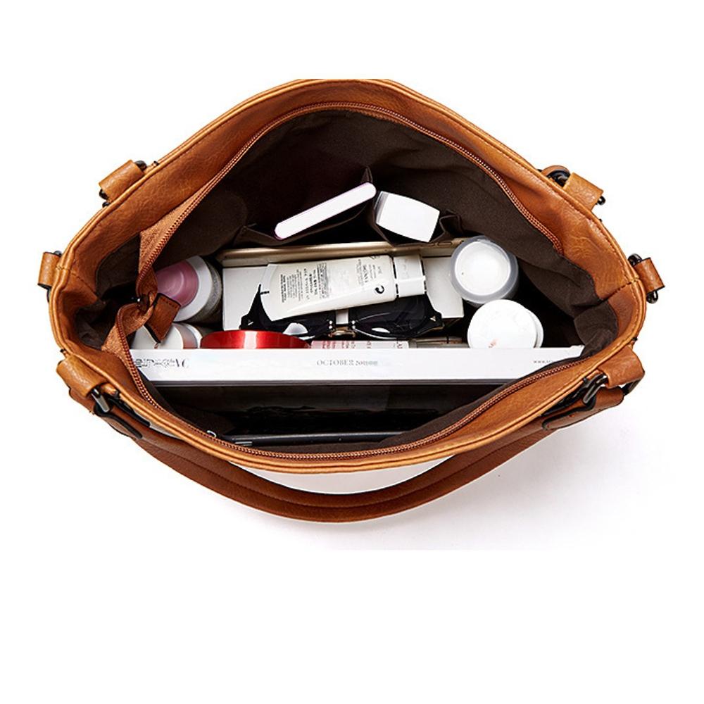 Γυναικεία τσάντα με ένα ώμο Γυναικεία τσάντα από μαλακό δέρμα Φορητή τσάντα αναψυχής Τσάντα One Shoulder Messenger