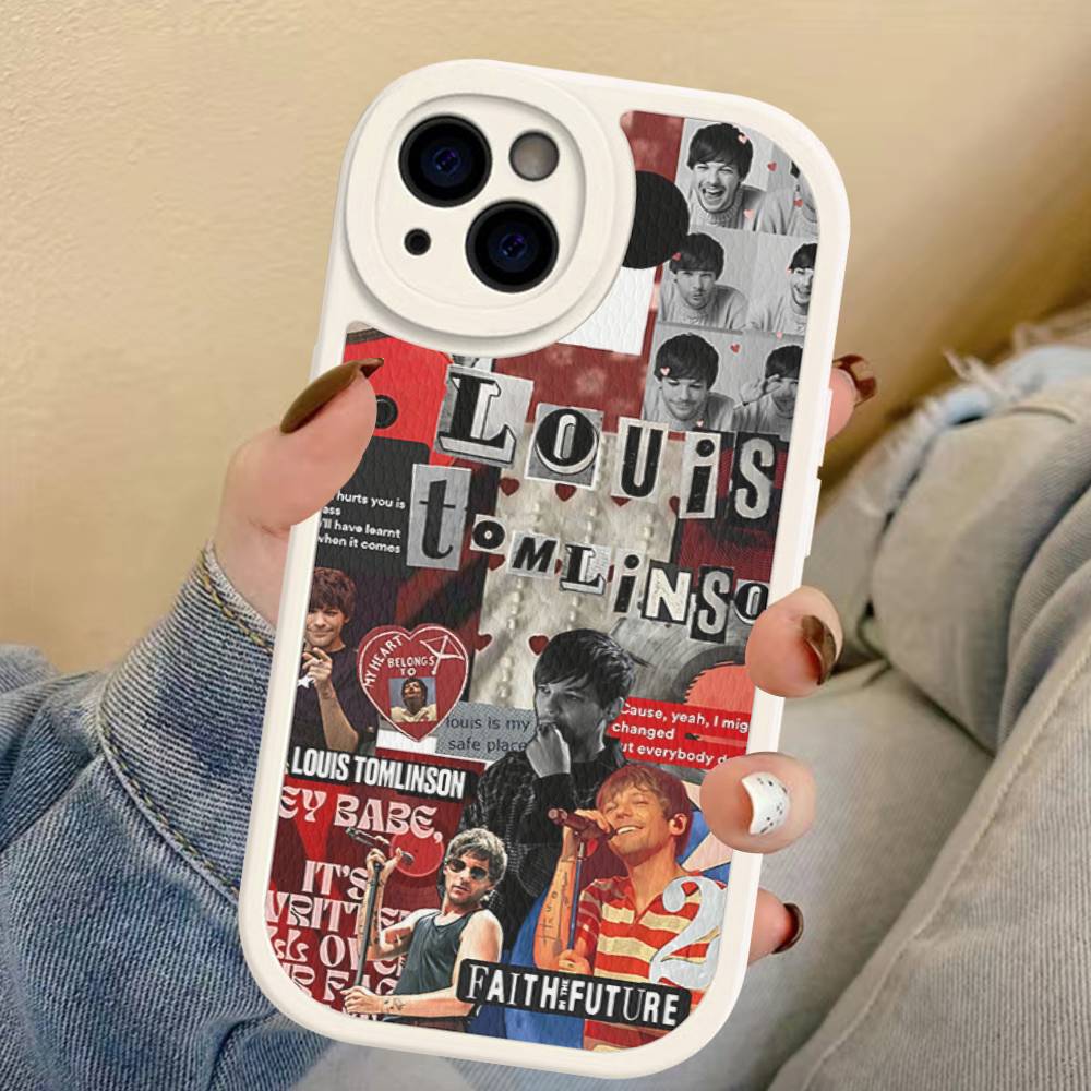 L-Luis M-Miguel Singer Phone Case For IPhone 16 15 14 13 12 11 Pro Max Plus Leather Soft Cover