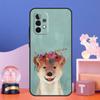 Animal Cartoon Akita Dog Case For Samsung Galaxy A17 A06 A16 A26 A36 A56 A55 A35 A15 A32 A52 A13 A33 A53 A14 A34 A54