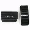 Compatible Lynk & Co 01-05 Non-Slip Throttle and Brake Pedal Covers, No-Punch Installation.