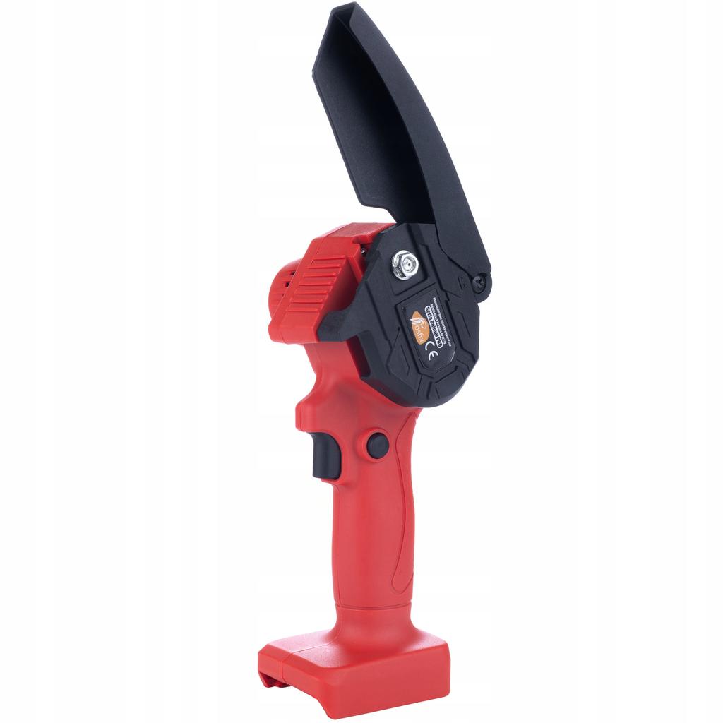 Rosfix Red Pirania Rp21V Cordless Electric Chainsaw With 6" Chain And Bar, Animal Series + 2.0 Ah Battery