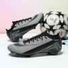 Seamless Fly-woven Football Shoes Men's and Women's Low-top Long Nails Outdoor Grass Broken Nails Professional Football Shoes