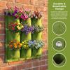 9 Pockets Plant Bag 50*50cm Grow Bag Durable Pocket Planting Bag  Wall Planting