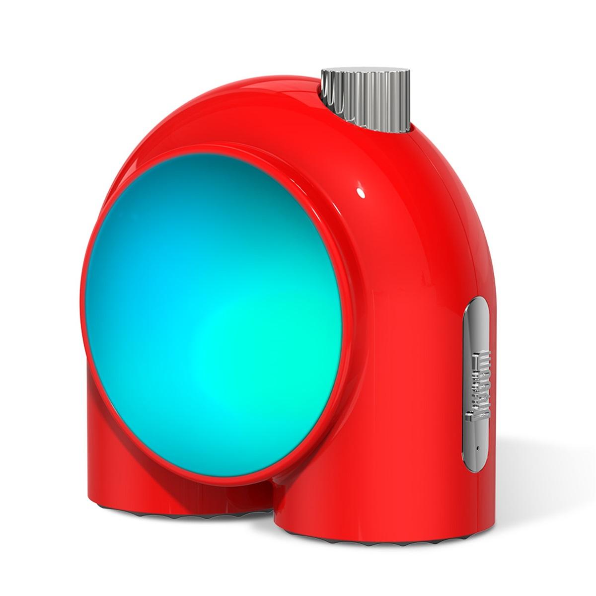 

Planet-9 Decorative Mood Lamp with Programmable RGB LED Light Effects, Neon Light Atmosphere Bedside Lamp, Music Control red