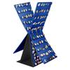 Großer Pin-Ausstellungsständer Klappdeckel-Abzeichen-Ausstellungskoffer Schuhanhänger-Halter Schmuckorganisator