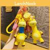Adorable Stretchable Giraffe Keychain Cute Cartoon Car Accessory Gift For Women