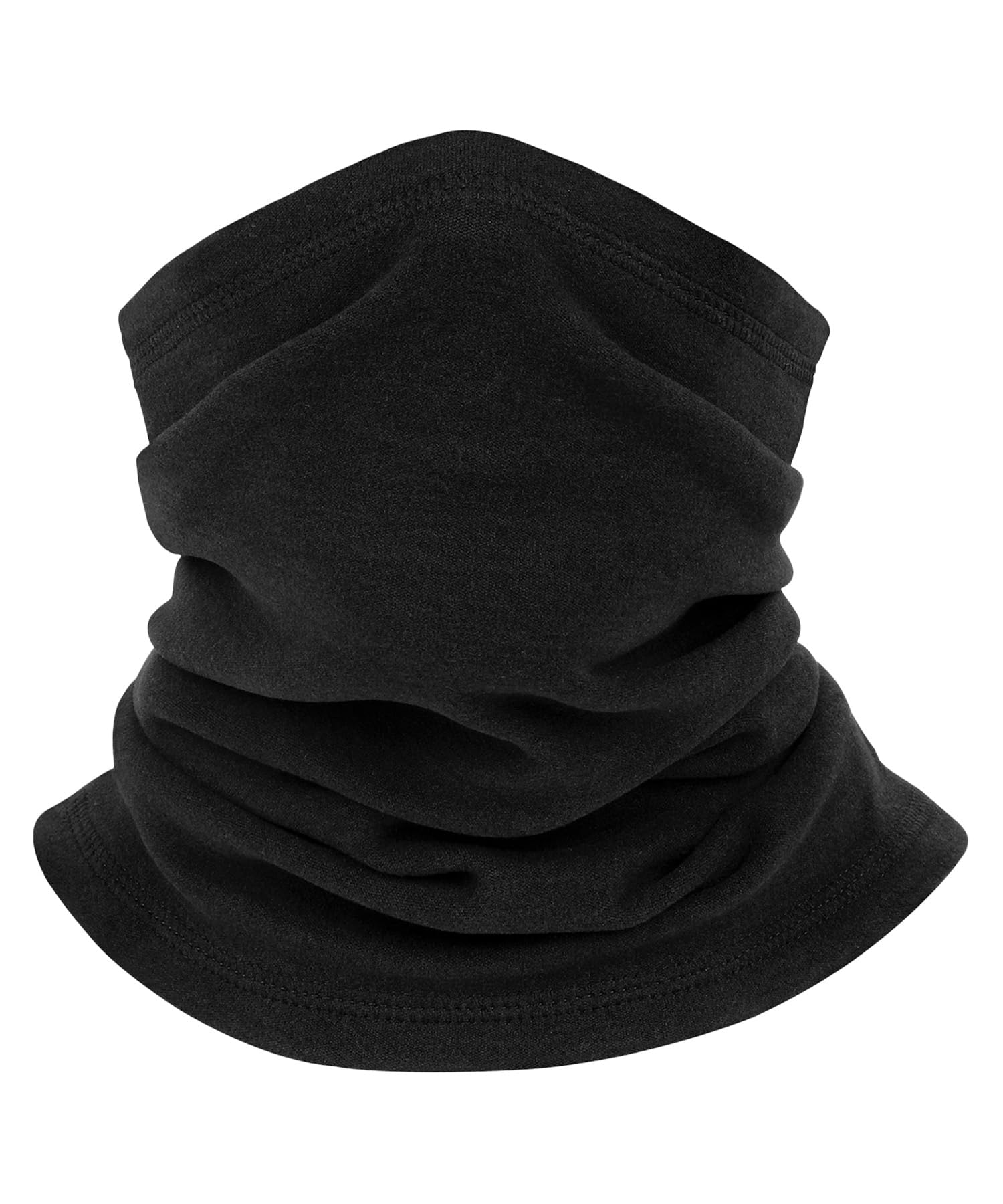 

Extra Warm Neck Warmer Retention for Cold Winter Marshmallow Highly Fleece 2 Sizes One Size Fits [Wild Scene] Heat Protection Warmer, Fabric, чёрный
