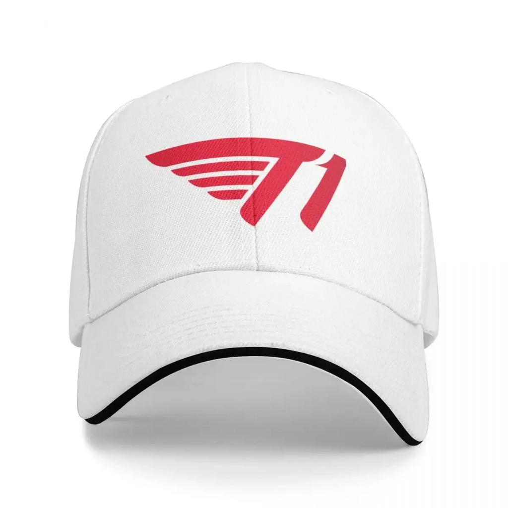 Skt T Merch Skt T Logo Baseball Cap winter hats for Unisex Hat Unisex Luxury Womens Unisexs