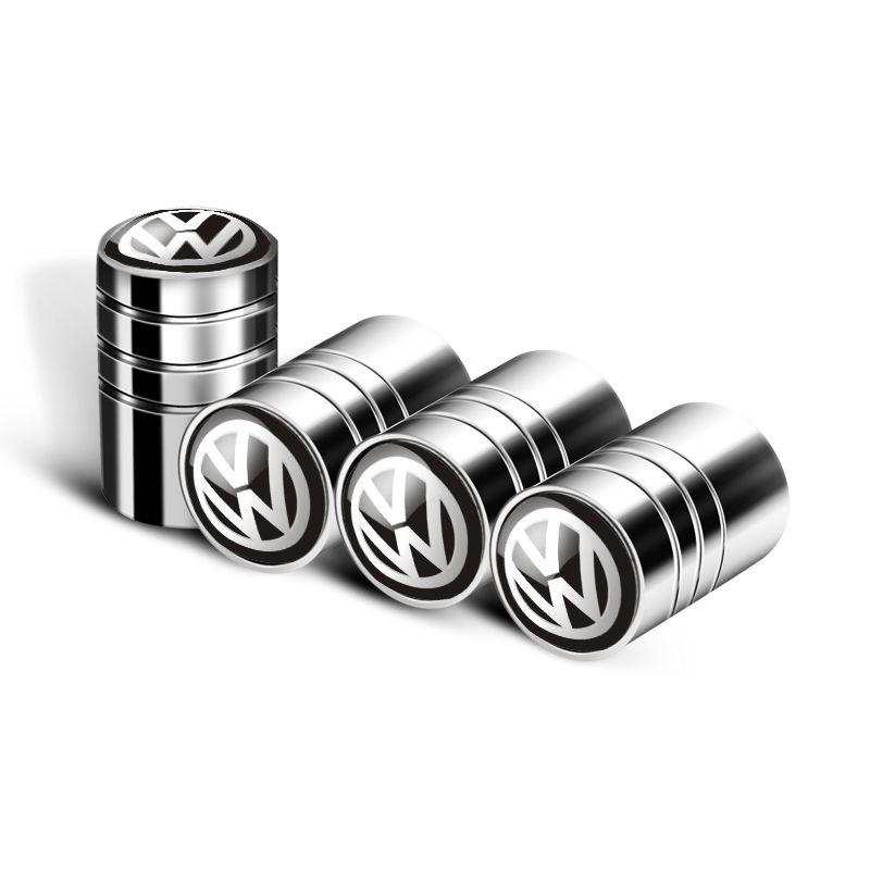 

For VW Car Tire Valve caps Emblem metal Cap Case For for VW Volkswagen Golf Polo Passat Touran accessories Car Styling