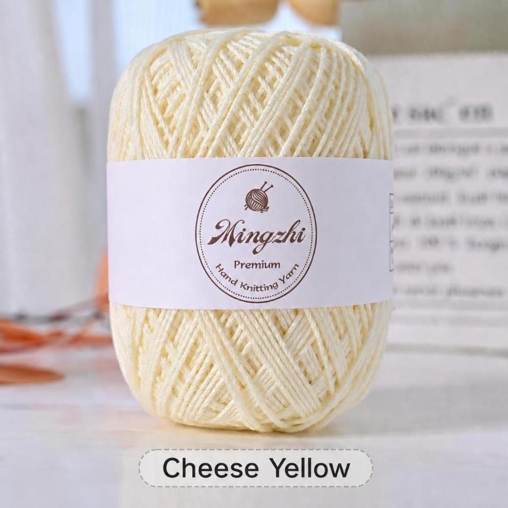 Blended Fiber Hand Knitting Yarn 1.2mm Crochet Yarn Durable Organza Yarn Bags Hats Baskets