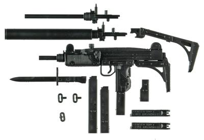 Little Armory LA084 Type Plastic Model 322986 SMG-UZ