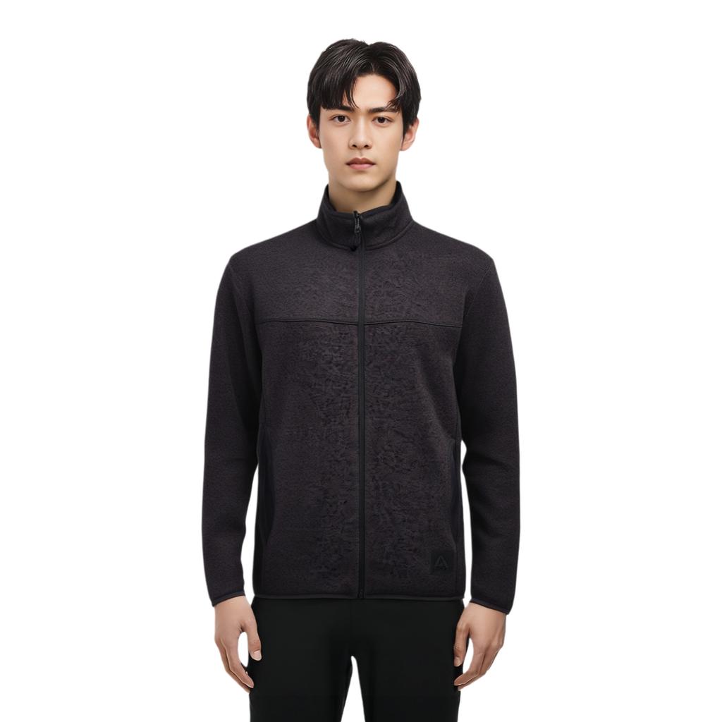 Anta Outdoor Warm Simple Stand Collar Comfortable Versatile Jacket Men Jacket 952546701-4